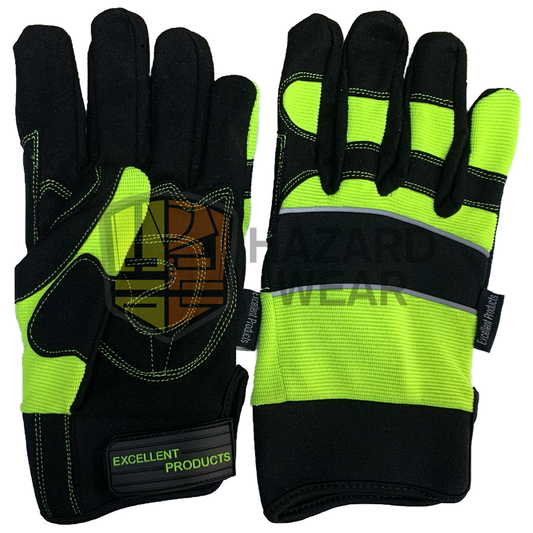 Traffic Gloves With RF Piping